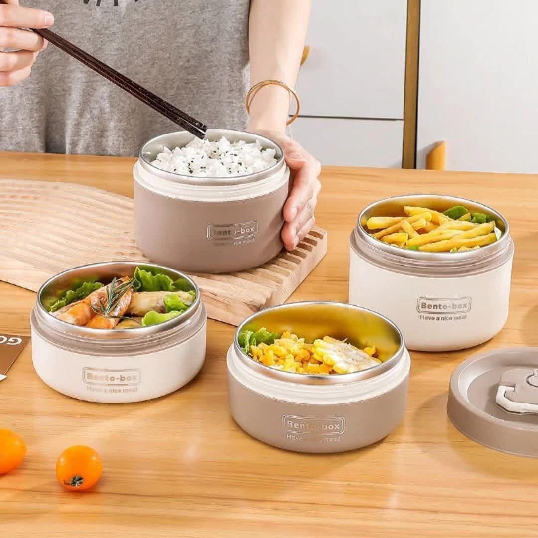 لانش بوكس ٤×١ +شنطه حراريه