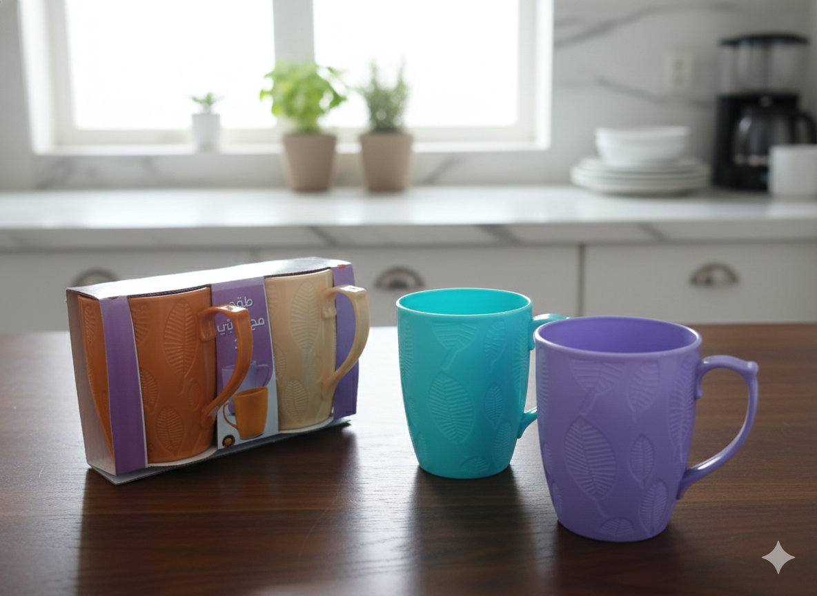 مج بلاستيك ٢×١ الخير