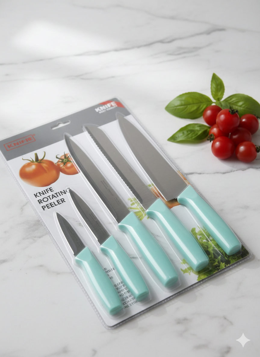 🔪كارت سكينه لوكس ٥×١  يد الوان ك