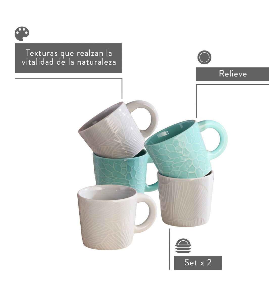 مج بورسلين ك مدور الوان