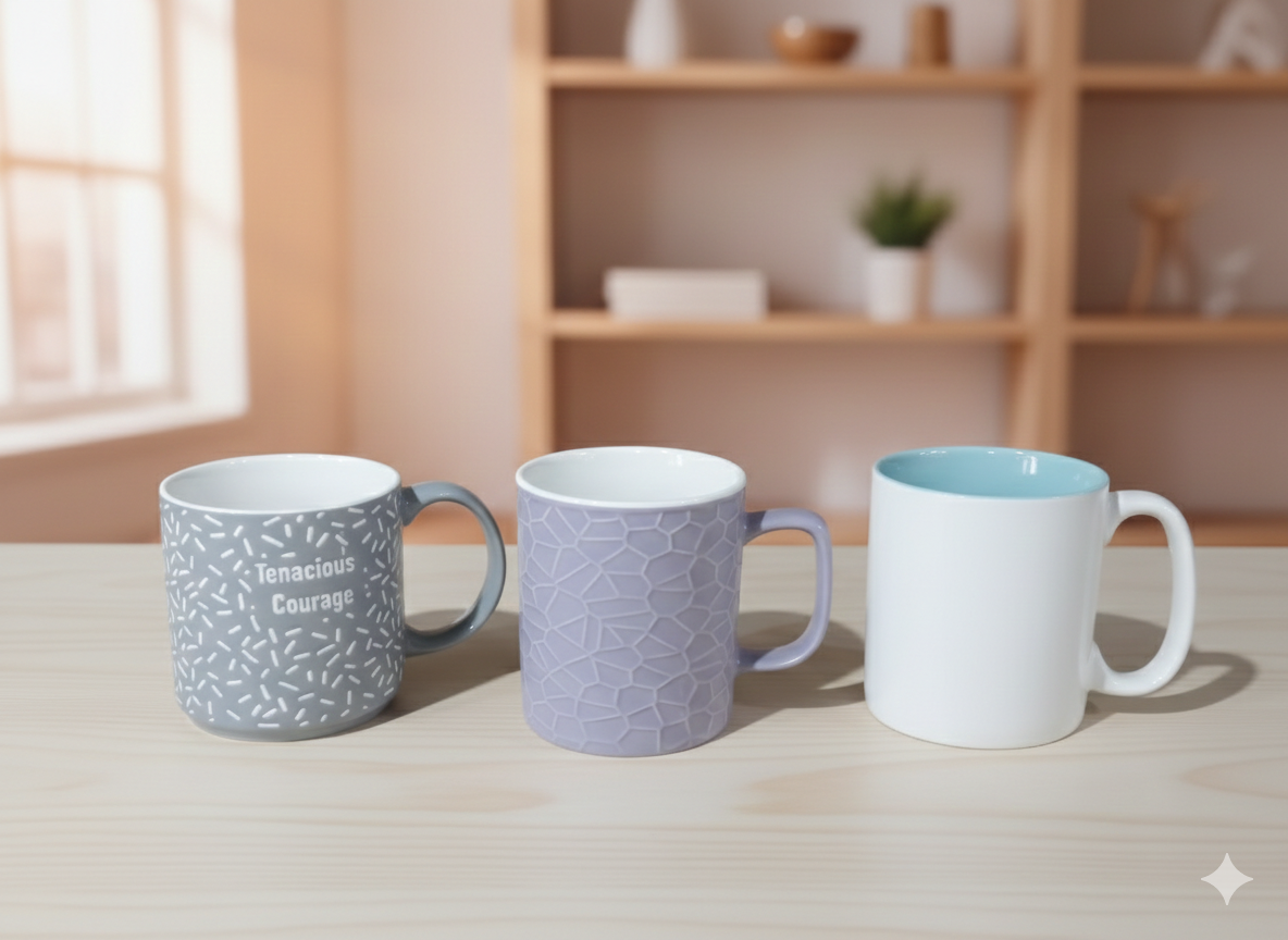 مج بورسلين ك مدور الوان