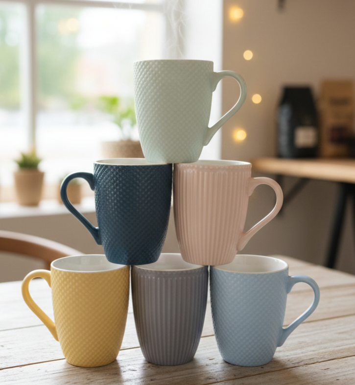 مج بورسلين ك مضلع الوان