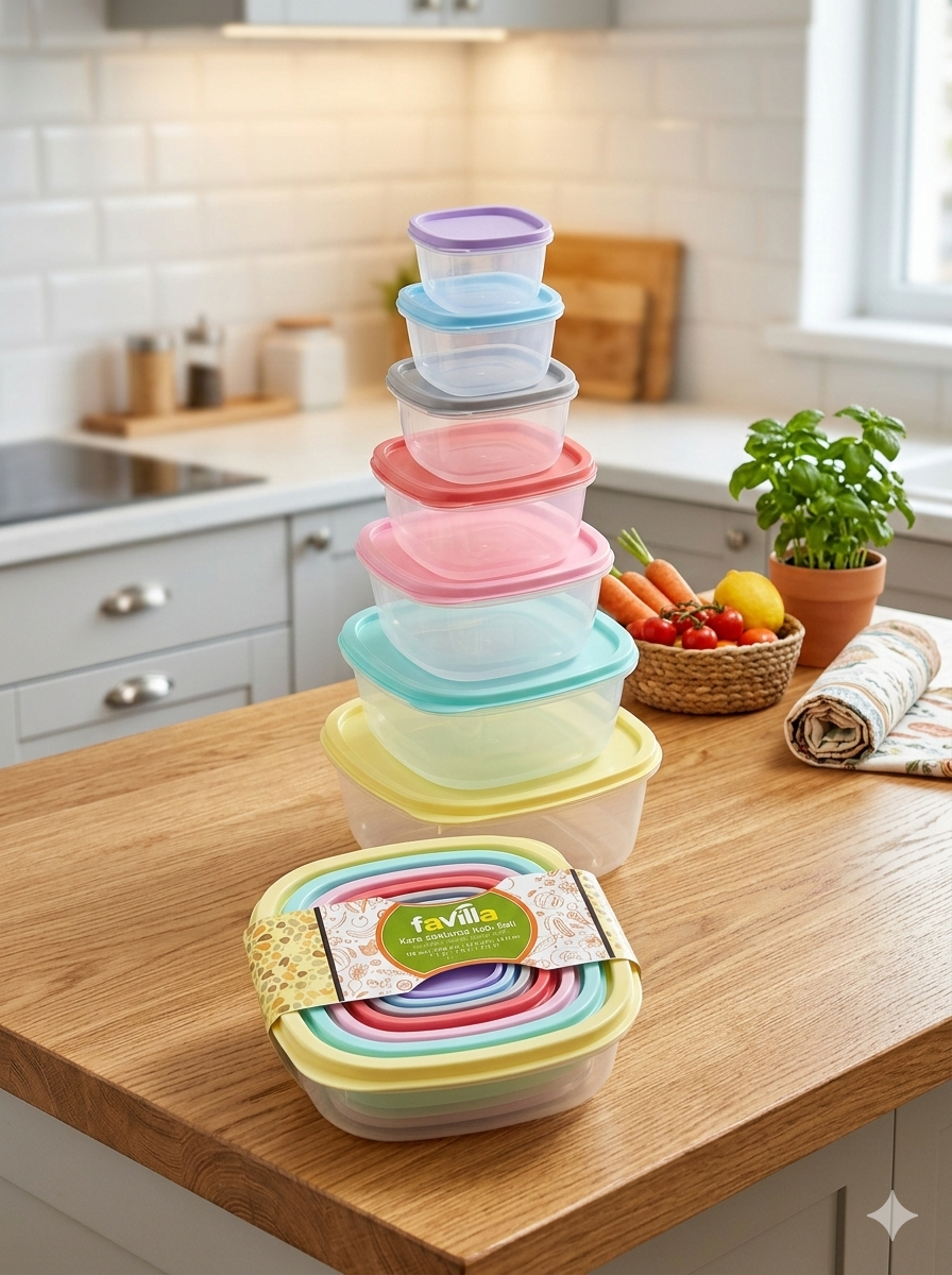 ط ثلاجة 7 قطع موديل favill 1369